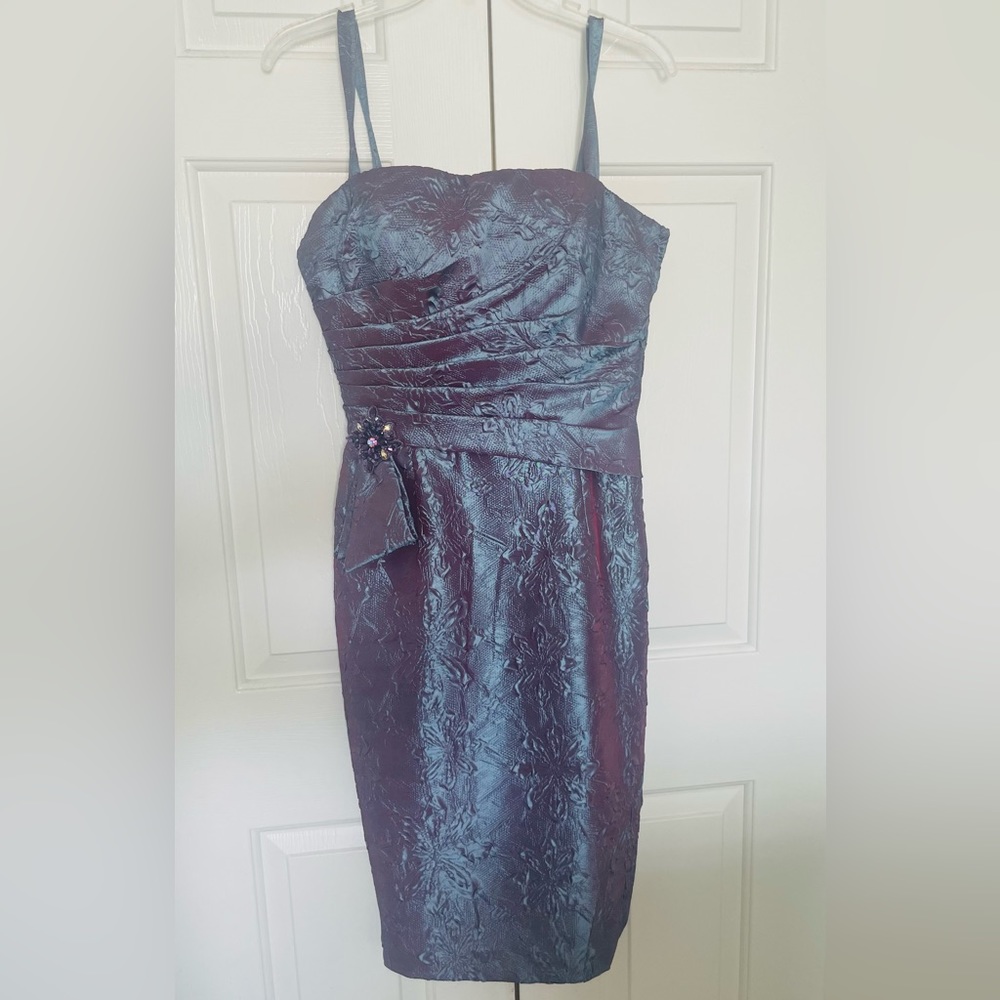 Modern Maids Collection Formal Evening Midi Dress